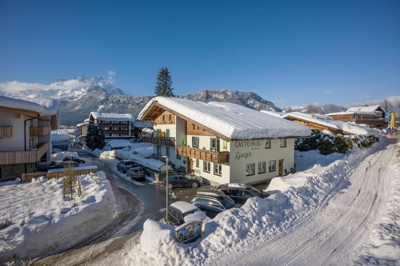 Gaestehaus Greger Bed & Breakfast Sankt Johann in Tirol Bagian luar foto