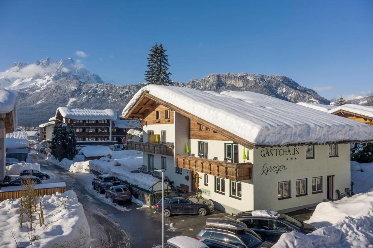 Gaestehaus Greger Bed & Breakfast Sankt Johann in Tirol Bagian luar foto